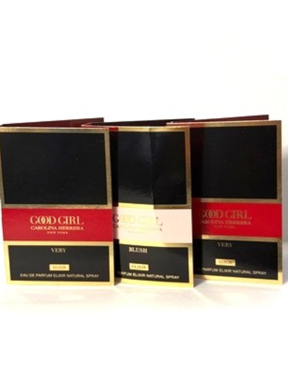Carolina Herrera (2)Good Girl Very Elixer & (1) Blush